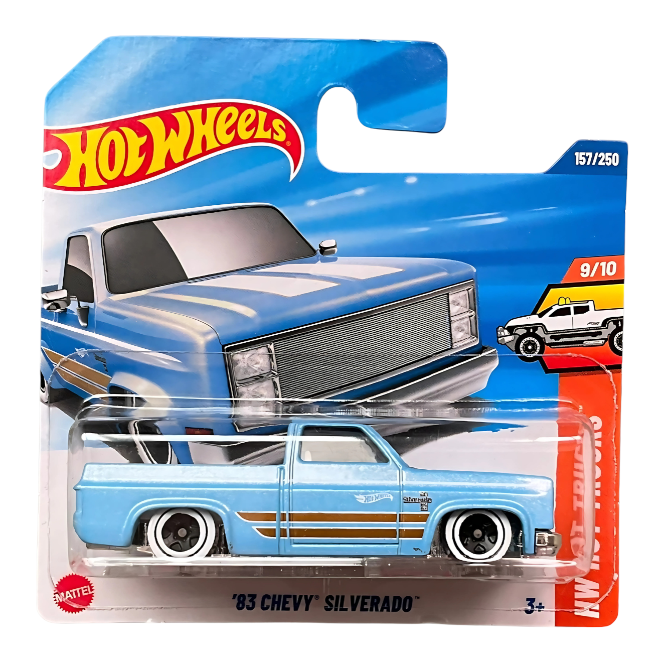 Hot Wheels '83 Chevy Silverado Diecast Car
