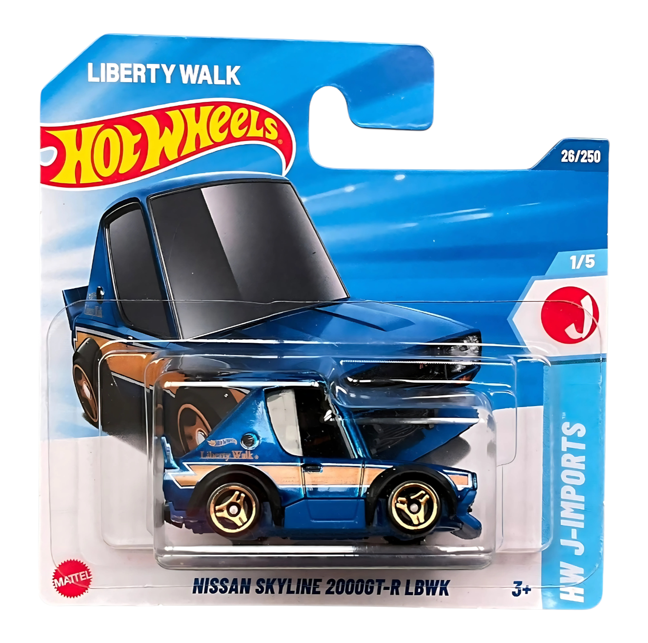 Hot Wheels Nissan Skyline 2000GT Die-Cast Car