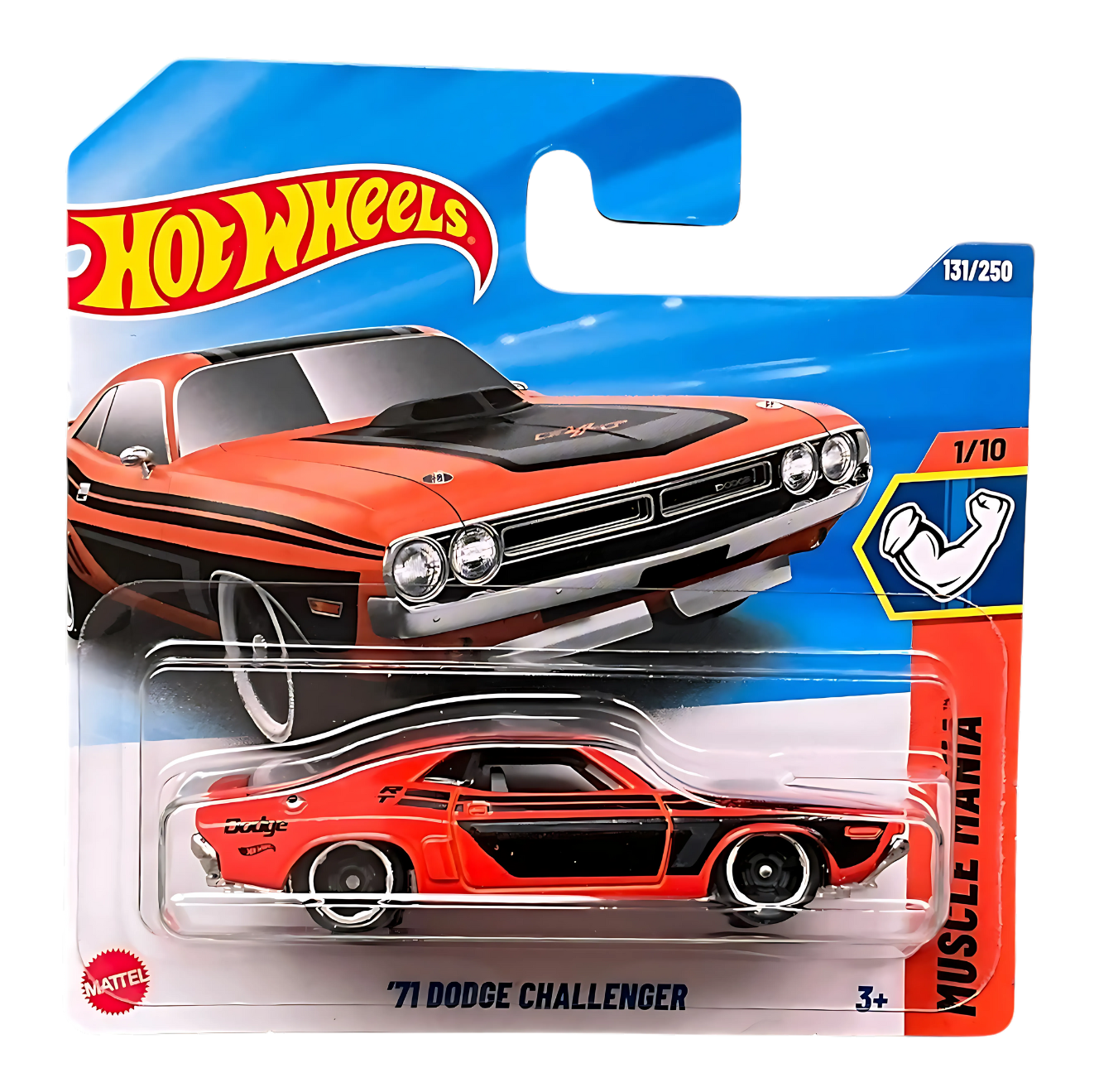 Hot Wheels ‘71 Dodge Challenger Die-Cast Car