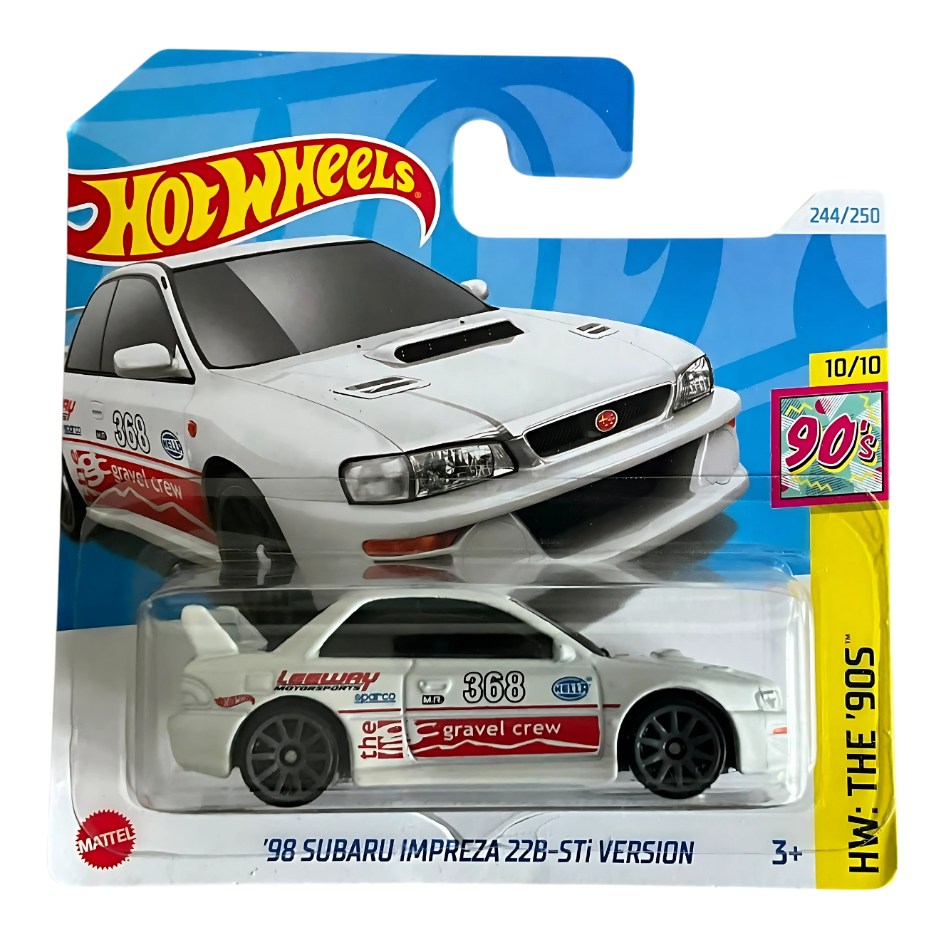 Hot Wheels '98 Subaru Impreza 22B STi Model